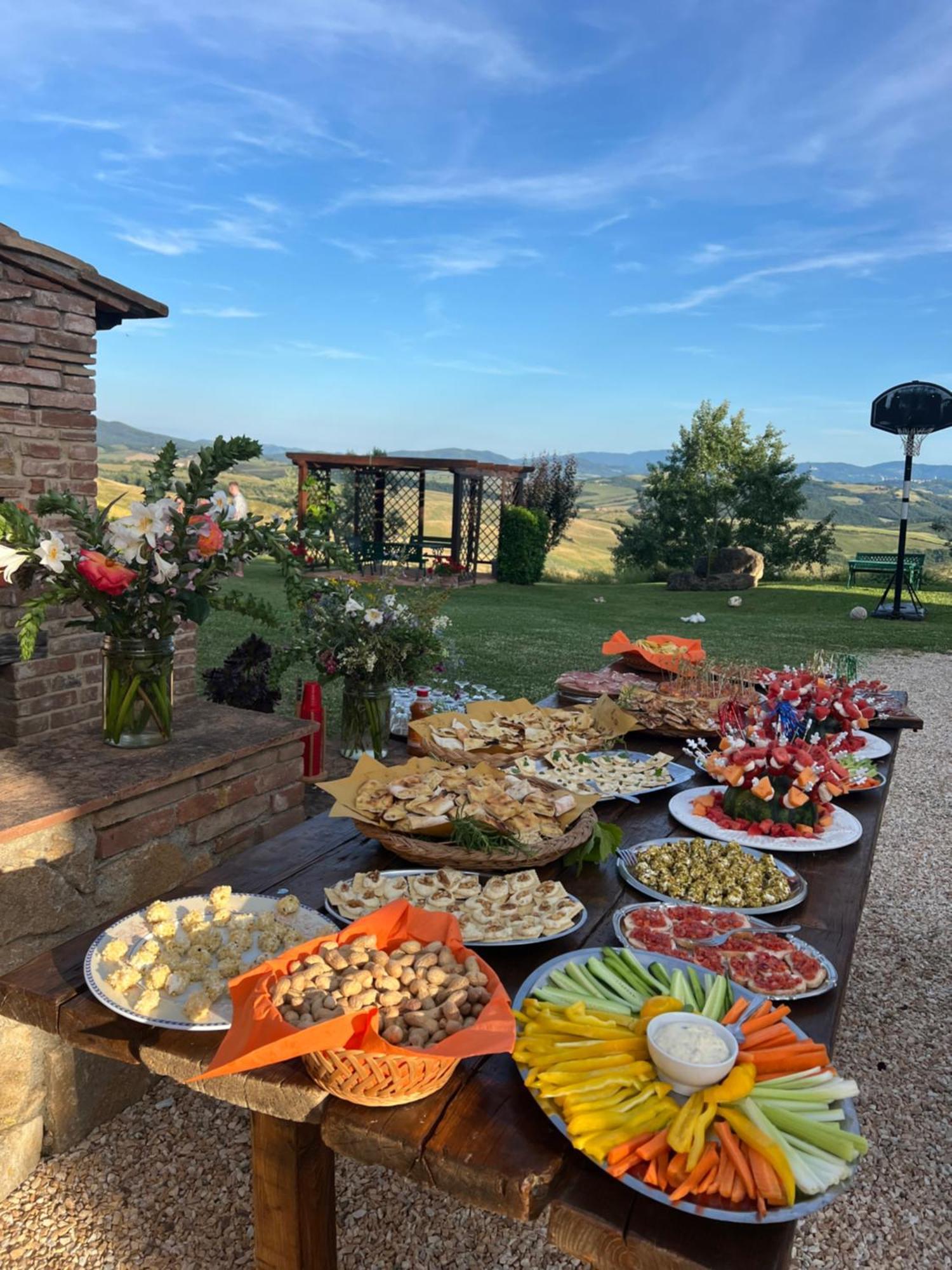 Agriturismo Casallario Volterra Bagian luar foto