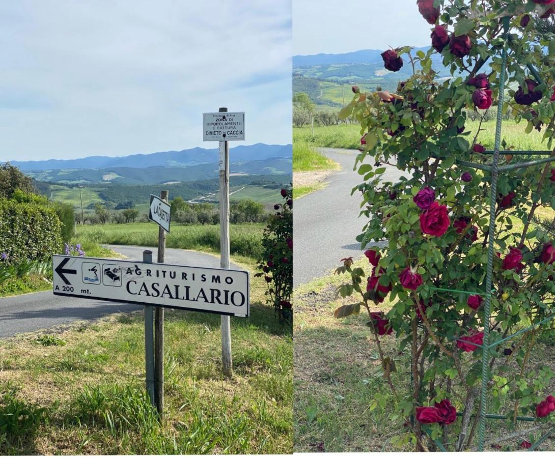 Agriturismo Casallario Volterra Bagian luar foto